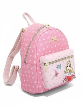 Loungefly Disney Sleeping Beauty Mini Backpack Princess Aurora Birds Sketch